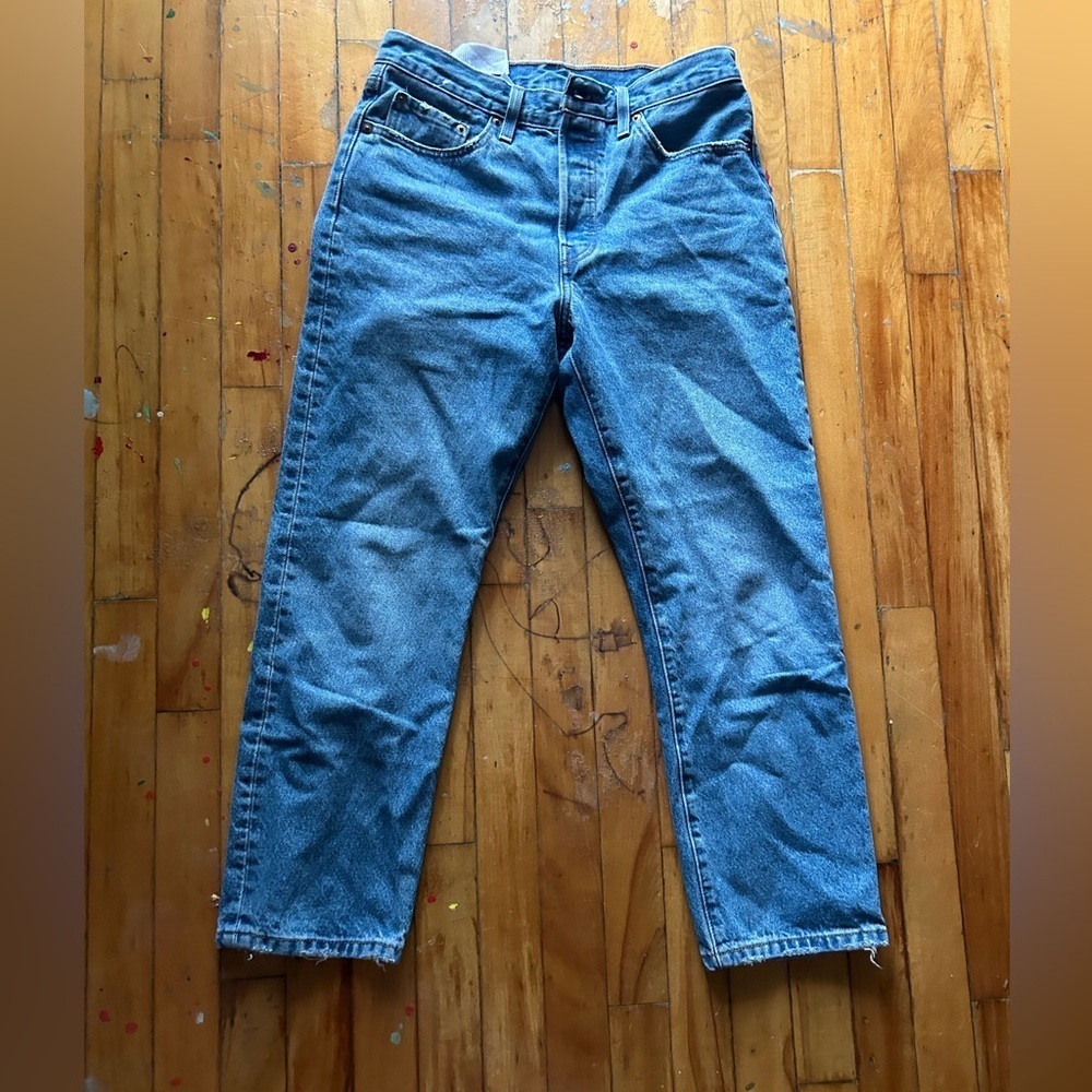 Levi’s 501 button fly‎ Classic Blue Denim Jeans